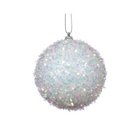 Sequin Bauble Winter White